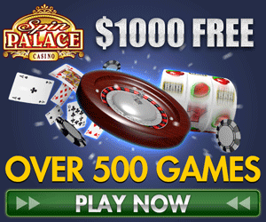 $1000 free at Spin Palace